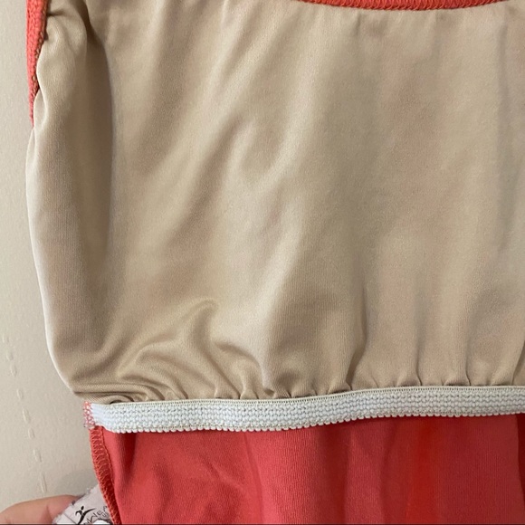 MOTIONWEAR Salmon Strappy Camisole Ballet Leotard - Picture 6 of 9